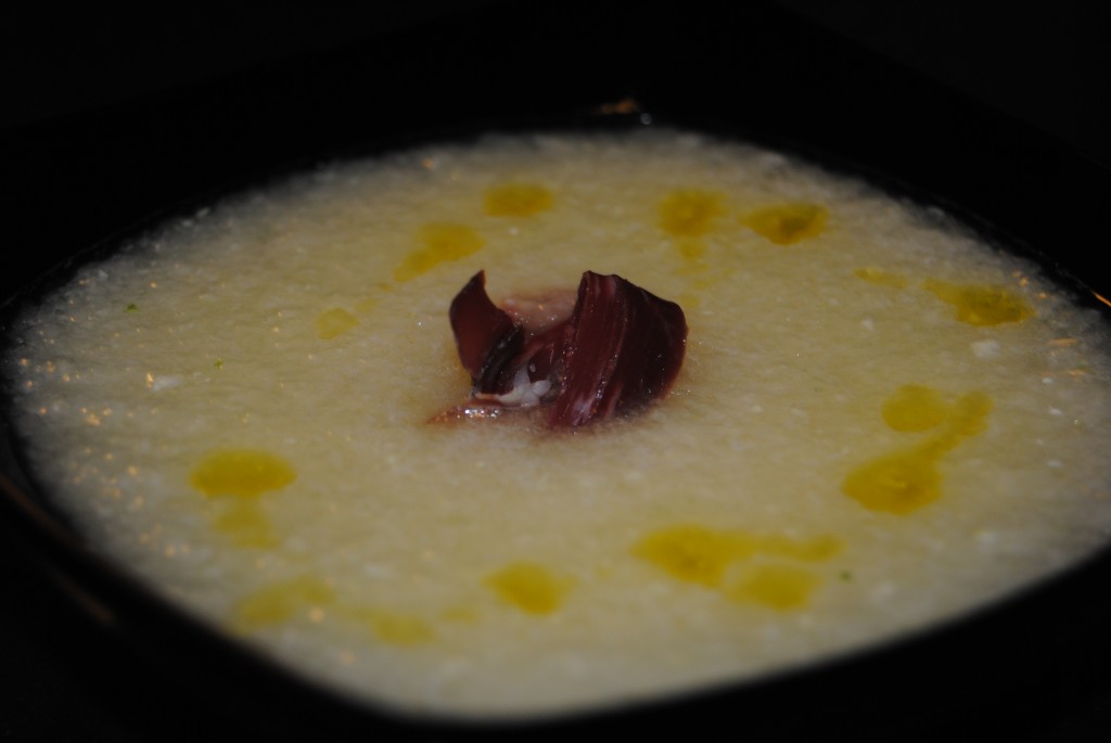 Sopa fría de melón