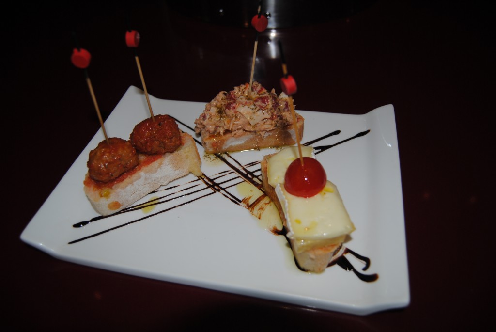 Tapas que se degustaron